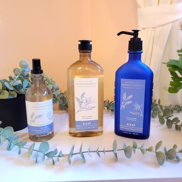 Bath & Body Works Other - 💕Last💕 Bath and Body Works Aromatherapy Lavender Vanilla "Sleep" Bundle